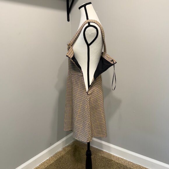 Zara Pinafore Mini Dress in Size Small - Picture 5 of 7